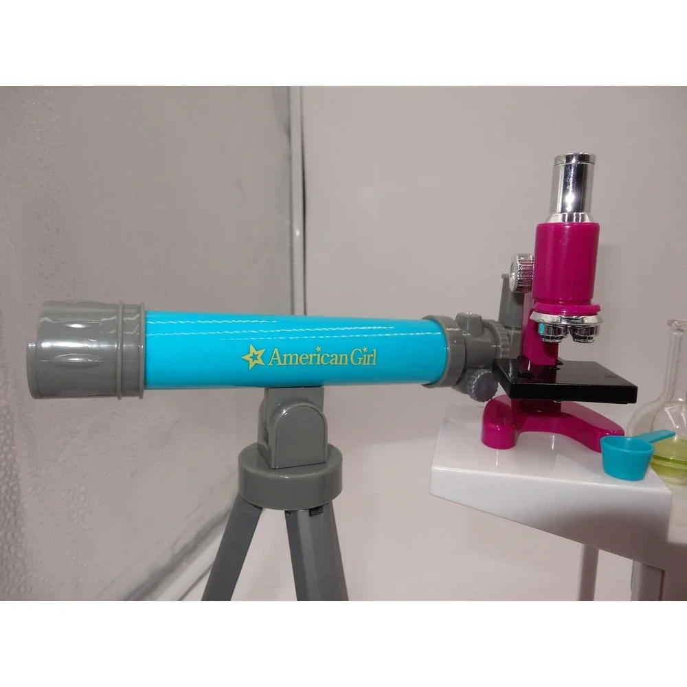 American Girl Doll Science Fair Set Our Generation Science Items Telescope Lab